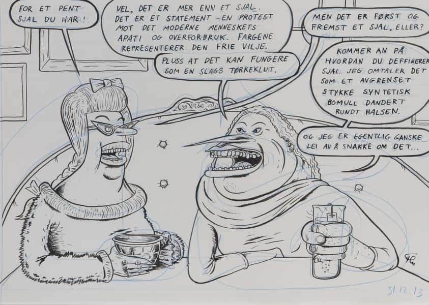 Sjalet av Flu Hartberg