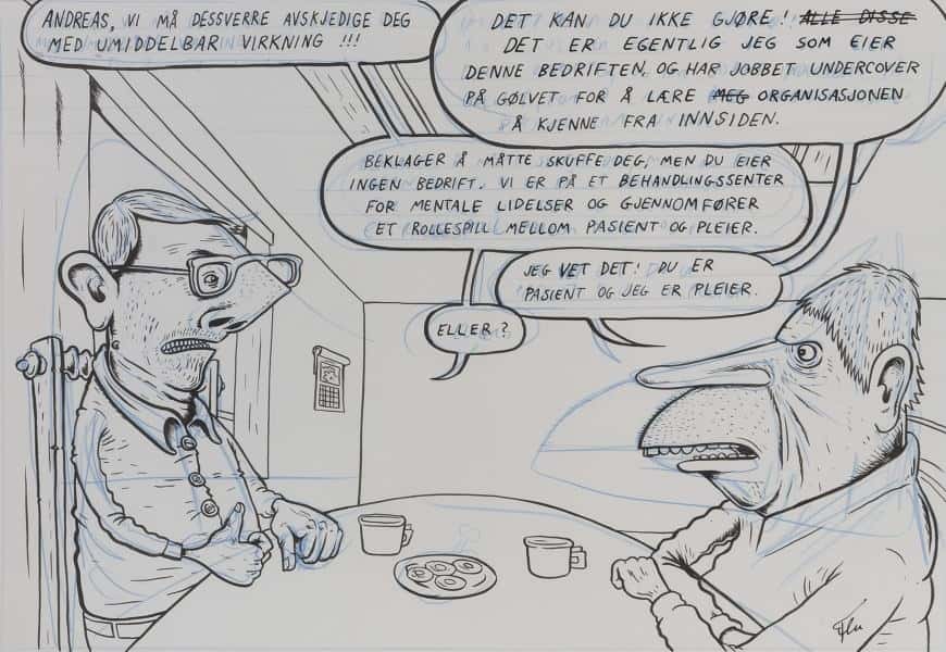 Mentale lidelser av Flu Hartberg