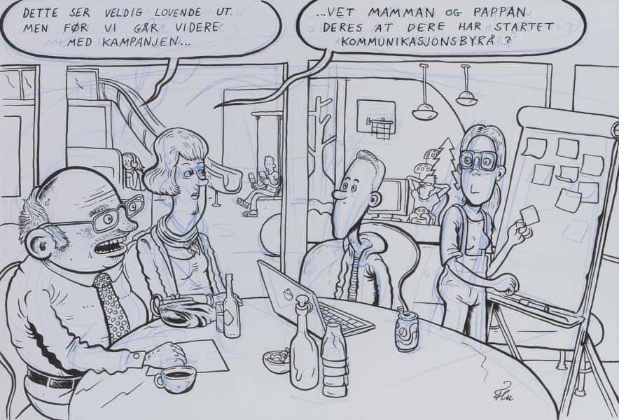 Dagens unge av Flu Hartberg