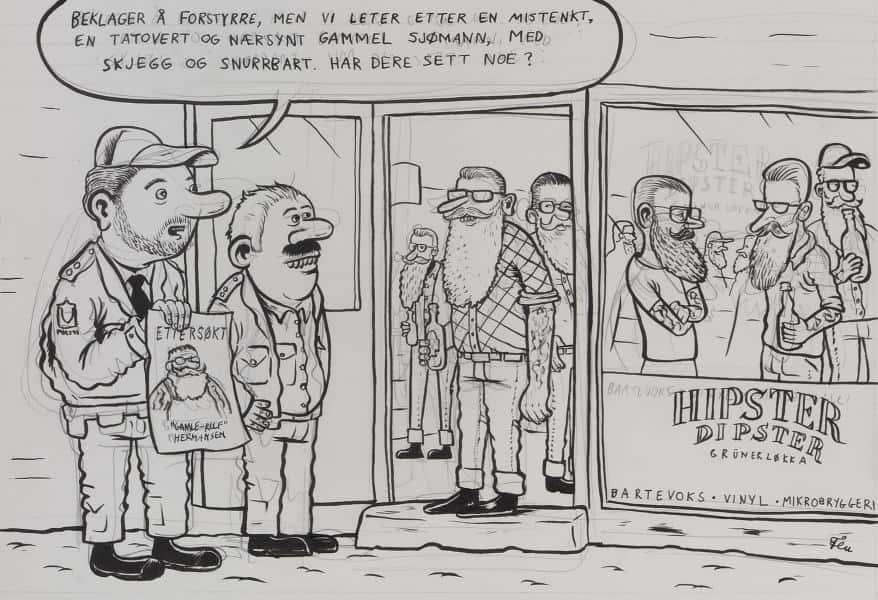 Hipster dipster av Flu Hartberg