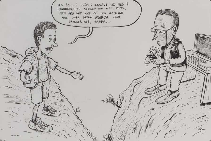 Kløfta av Flu Hartberg