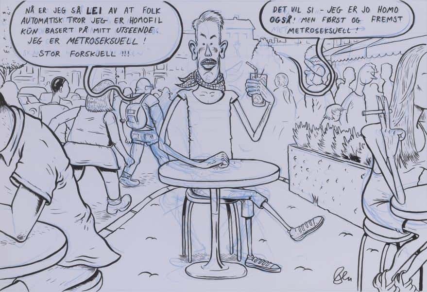 Metroseksuell av Flu Hartberg