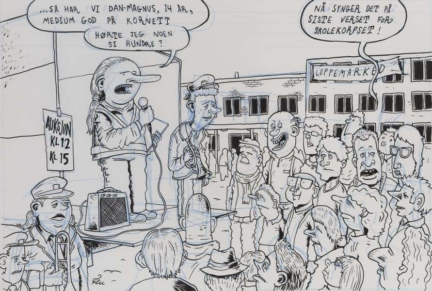 Auksjon av Flu Hartberg