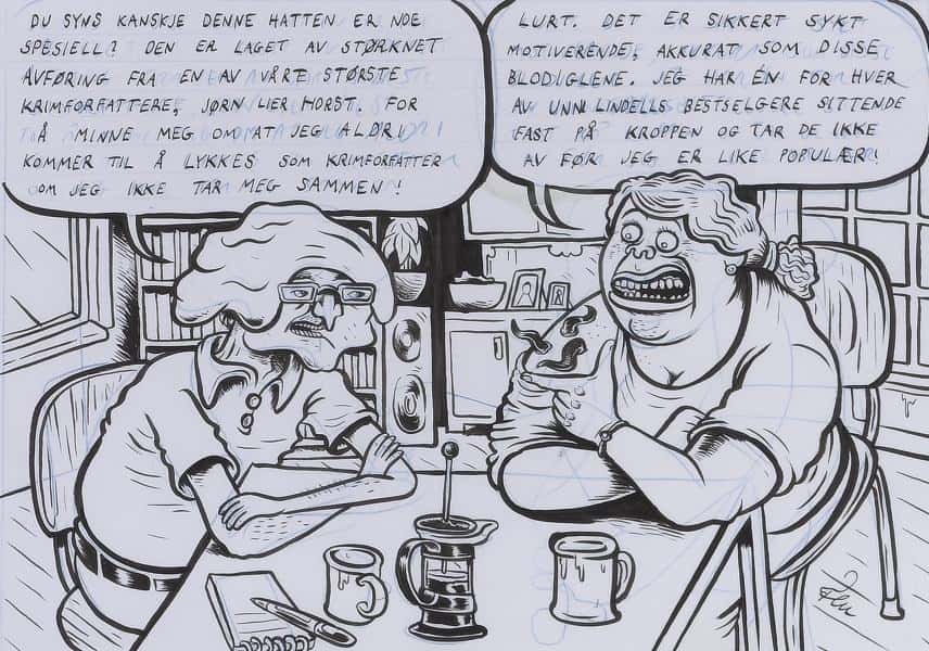 Krimforfattere av Flu Hartberg