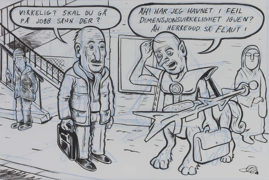 Feil dimensjonsvirkelighet av Flu Hartberg