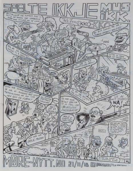 Ikkje musikk av Flu Hartberg