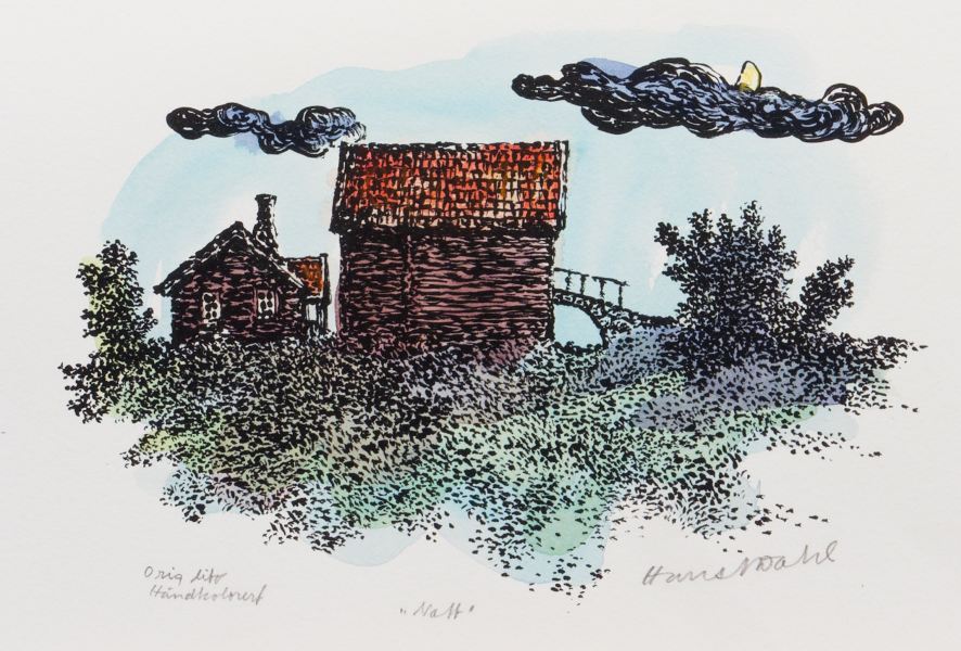 Natt av Hans Normann Dahl