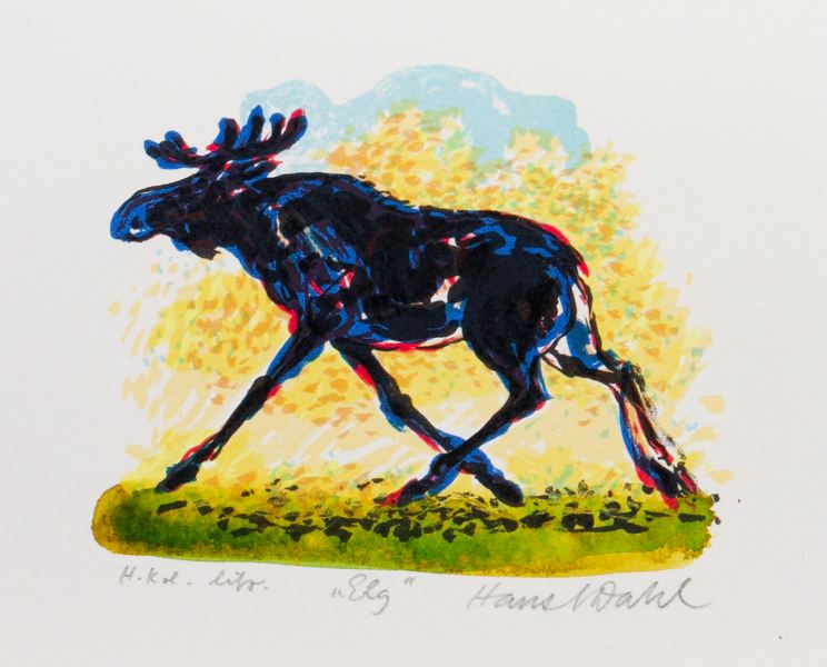 Elg av Hans Normann Dahl