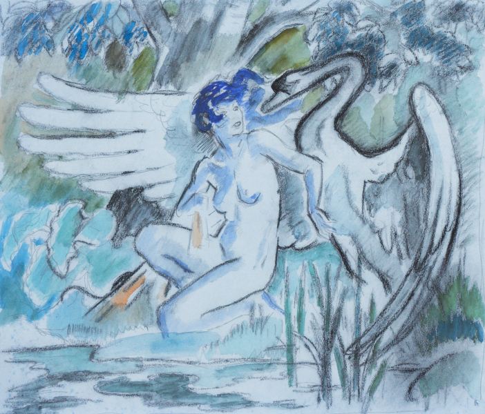 Leda & svanen av William Lunden