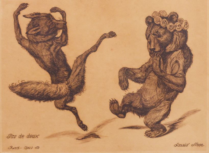 Pas de Deux av Louis Moe