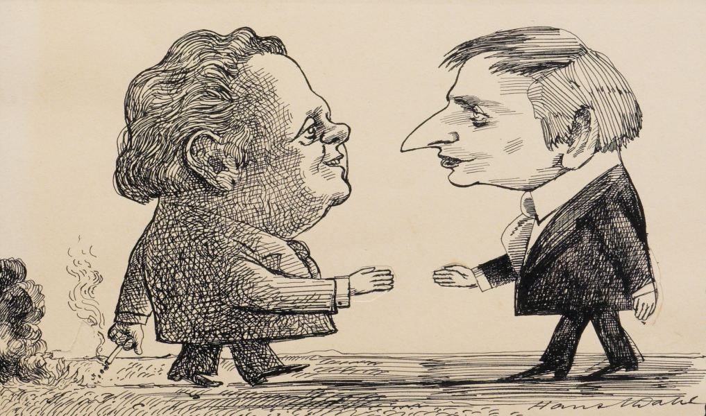 Soares og Palme av Hans Normann Dahl