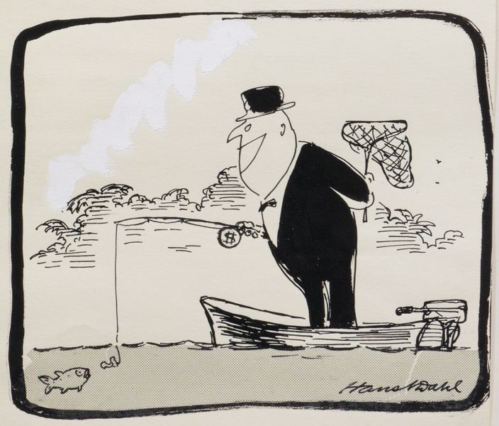Fiske av Hans Normann Dahl