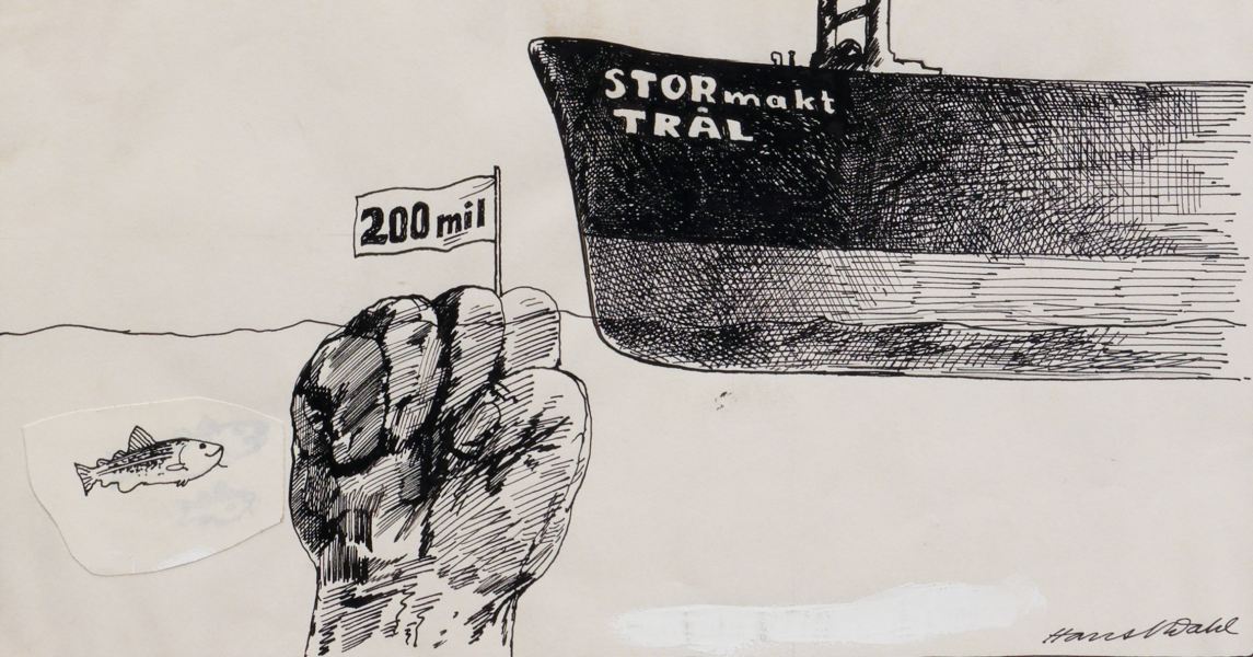 Stormakt trål av Hans Normann Dahl