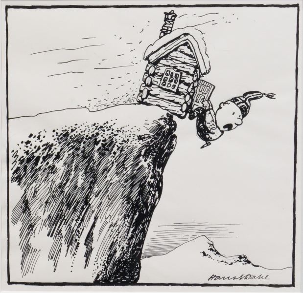 Hytteutur av Hans Normann Dahl