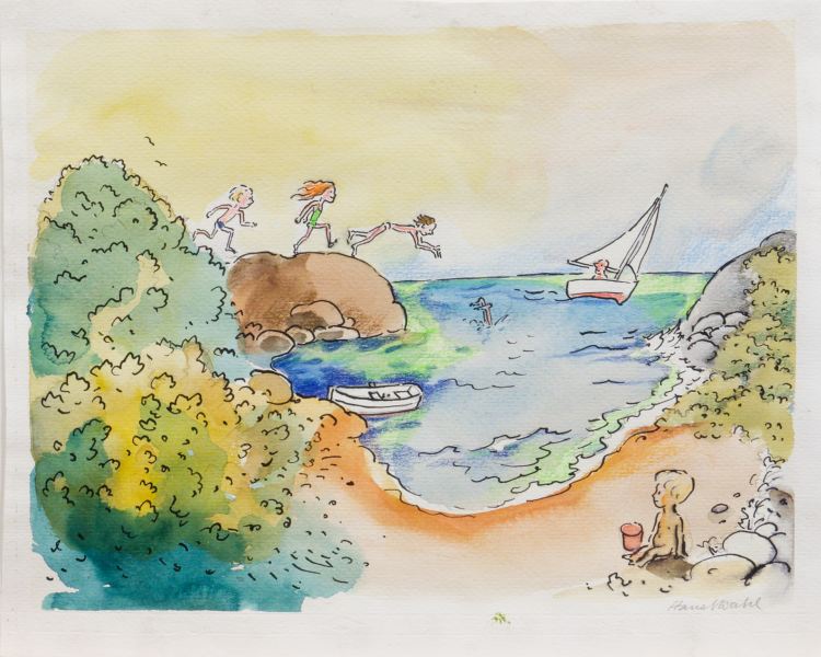 Strand av Hans Normann Dahl